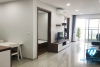 Two-bedroom apartment for rent, fully furnished, new high floor, beautiful view of lake and golf course
